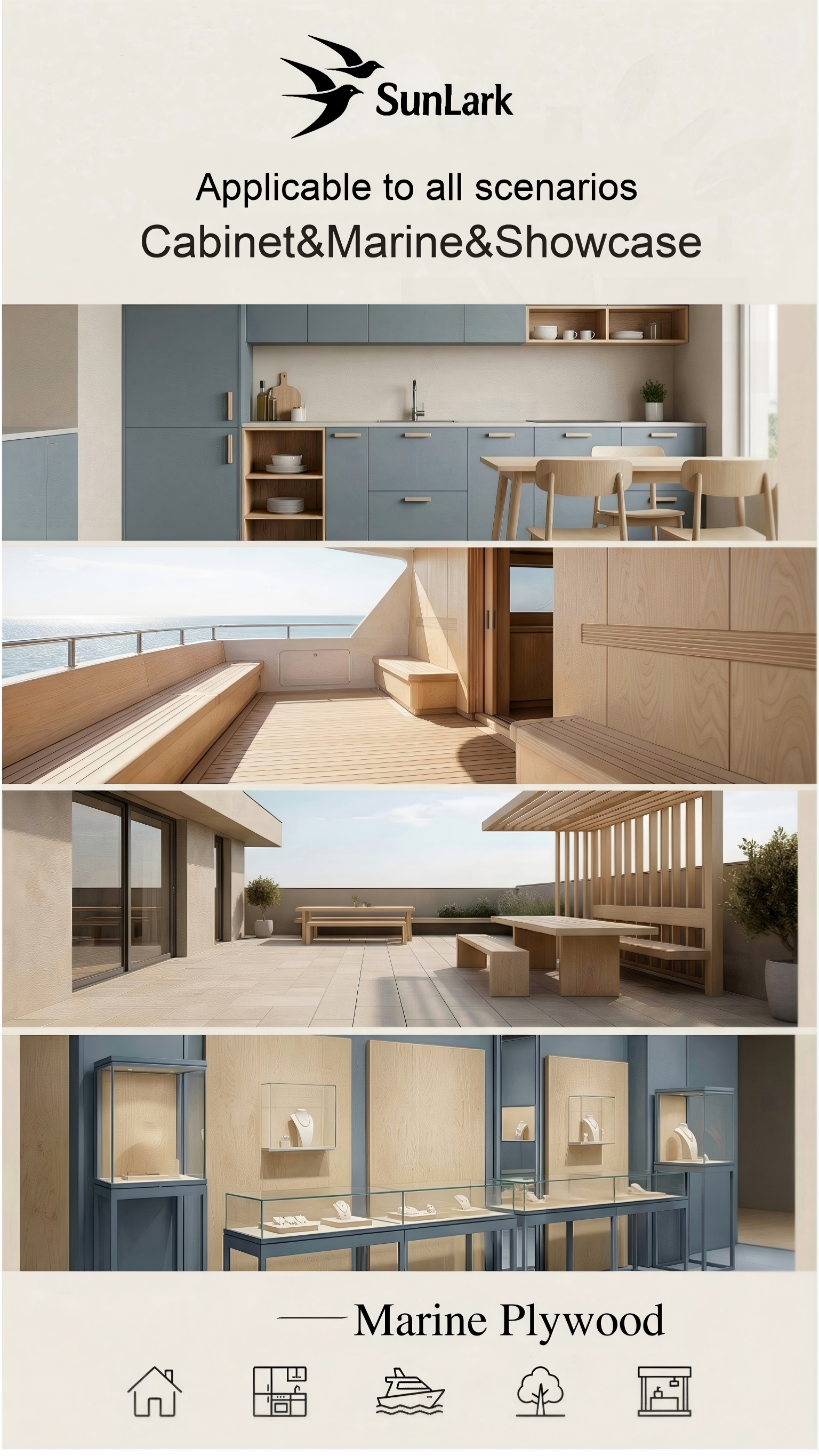 Materials engineered to last a generation at sea and home